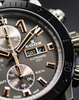 EDOX CO-1 Chronograph Automatic - 01128-37GNRCA-GNR