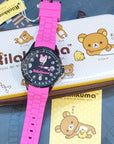 Rilakkuma 鬆弛熊 石英手錶- RK-1053B 粉紅