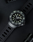 Aquatico T100+DLC Super Marine Titanium Tritium 5 級鈦合金超級夜光機械錶