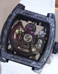 Bonest Gatti 現貨發售酒桶形碳纖維自動陀飛輪手錶 BG7003-R1 WH
