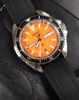 Zeno diver ZWB4-a5 銀錶殼橙面 限量
