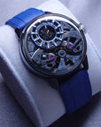 Bonest Gatti 現貨發售 透視夜光碳纖面機械錶 BG4002-R1 Blue