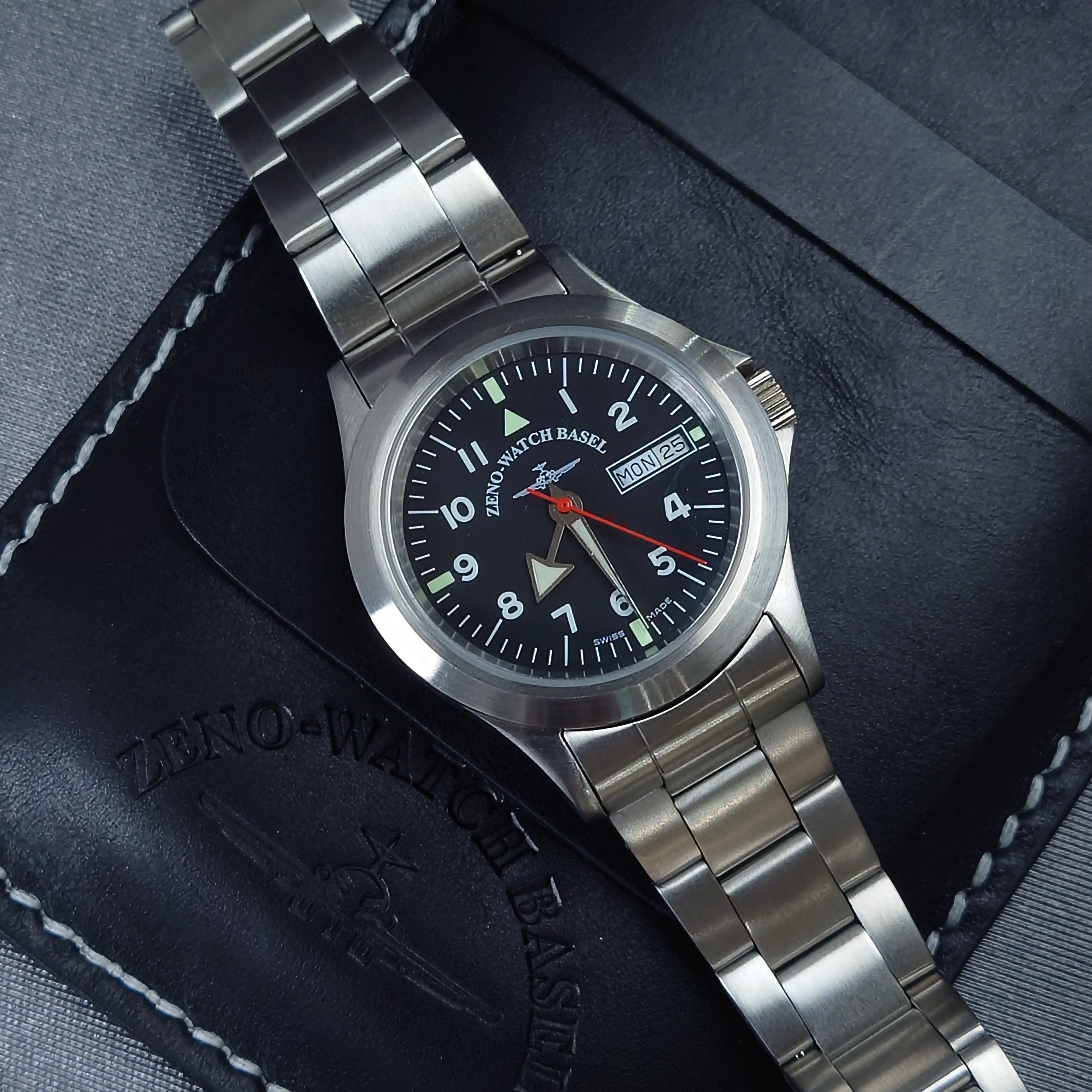 Swiss Zeno-Watch Basel Military Special Daydate Automatic watch