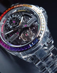 Bonest Gatti 72-Hour Rainbow Crystal Automatic Tourbillon BG7007-G1