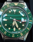 UNDONE Basecamp GMT Malachite Dial 孔雀石自動錶