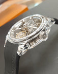 Agelocer Crystal Case 80-Hour Tourbillon - Black Dial - AL9101S11