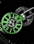 CIGA design AUTOMATIC WANDERING HOUR WATCH · TIME CIPHER - T021-SIGR-6B