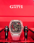 【Bonest Gatti 現貨發售全透視自動陀飛輪】BG7001-R1