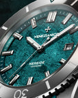 Venezianico Nereide Verdigris 銅綠錶面潛水錶 - 4521549 close up