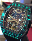 Bonest Gatti 現貨發售 酒桶形夜光碳纖維自動錶 東瀛武士-BG9008-R2 Black