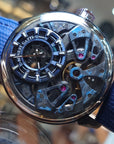 Bonest Gatti 現貨發售 透視夜光碳纖面機械錶 BG4002-R1 Blue