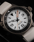 UNDONE AquaLume White Automatic 鈦金屬 Full Lume 全夜光面 潛水自動錶