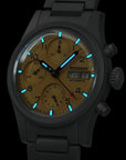 Boderry Landmaster Titanium Chronograph Automatic - BD-A18T-05B Yellow