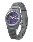 Boderry Landmaster Titanium Chronograph Automatic - BD-A18T-06B Purple