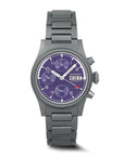 Boderry Landmaster Titanium Chronograph Automatic - BD-A18T-06B Purple