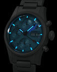 Boderry Landmaster Titanium Chronograph Automatic - BD-A18T-07B Ice Blue