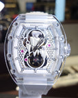 Bonest Gatti 酒桶形水晶系列自動錶 北極熊-BG6002-R1