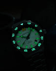 Aquatico Atlas Tritium Watch Fumé Silver Dial T100