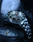 Aquatico Atlas Tritium Watch Fumé Silver Dial T100