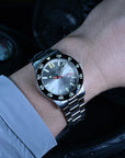 Aquatico Atlas Tritium Watch Fumé Silver Dial T100