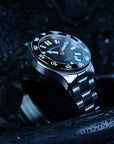 Aquatico Atlas Tritium Watch Fumé Black Dial T100