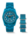 Boderry VOYAGER 72-Hours Titanium Automatic - BD-A19TBC-N03 Cerulean Blue