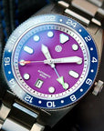 Signum Cuda Titanium GMT Full Lume 全夜光面鈦金屬潛水錶