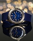 YEMA - Superman Bronze CMM.10 Black Limited Edition 39mm Blue