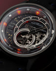 The Electricianz LED 夜燈半鏤空自動錶 Hybrid Mechanical Time Display 系列 E-Gun