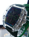 Bonest Gatti 酒桶形水晶多功能自動錶 BG6006-R5