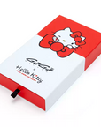 Gaga Milano x Hello Kitty玫瑰金殼紅色皮帶錶 5526HY01R0LSRM0