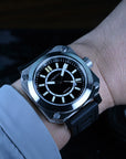 Aquatico Ironblock Tritium Blue Dial T100