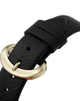 Vivienne Westwood Orb Heart 皮帶手錶 VV006GDBLK