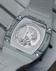 Bonest Gatti 現貨發售酒桶形夜光碳纖維自動錶 白色BG9004-R1