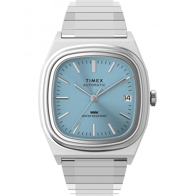 timex automatic 1983 e-line reissue dress watch Timex Automatic 1983 E Line Reissue