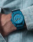 Boderry VOYAGER Chronograph Titanium - BD-M02TBC-03B Blue