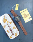 Rilakkuma 鬆弛熊 石英手錶- RK-1053A 啡
