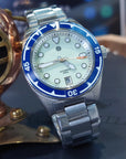 Signum cuda-steel-39mm-WHITE 全夜光自動錶 白色