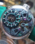 Bonest Gatti 現貨發售透視夜光碳纖面機械錶 BG4002-R3 Green