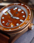 Signum Cuda Bronze-Brown 42mm 青銅啡色馬賽克面自動錶
