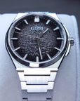 Bonest Gatti 現貨發售 冰裂紋一體式錶帶自動錶 BG8013-S1 Black