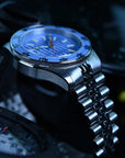 Aquatico Sea Recon 42mm Tritium Sky Blue Dial T100氣燈潛水機械錶