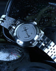 Aquatico Sea Recon 42mm Tritium Sky Blue Dial T100氣燈潛水機械錶