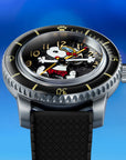 Spinnaker Fleuss 40 Automatic - Peanuts Snoopy Seaside Snorkel Limited Edition SP-5186-01 Black