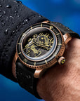 Spinnaker Fleuss 40 Automatic - Peanuts Snoopy Seaside Snorkel Limited Edition SP-5186-04 Rose Gold