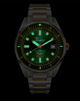 Squale Matic S Orange HydroLeather Automatic - MATICBKOBK.RLOR