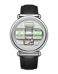 Vortichron Double Roller Automatic Watch - Steel