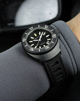 Aquatico T100+DLC Super Marine Titanium Tritium 5 級鈦合金超級夜光機械錶