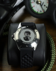 Aquatico Super Ocean Tritium T100 氣燈 潛水機械錶 Black Dial
