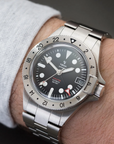 YEMA - Superman Worldtime GMT Steel - YGMT21A41-AMS